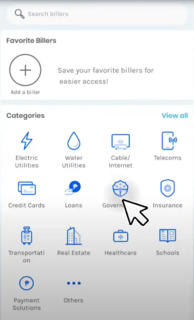 Select a government Option