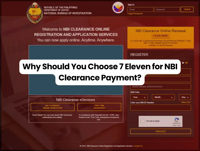 _7 Eleven for NBI Clearance Payment