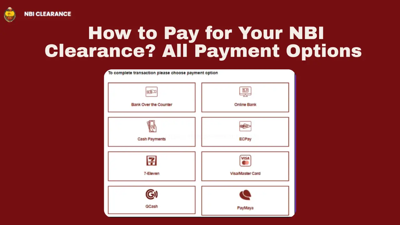 Pay for Your NBI Clearance