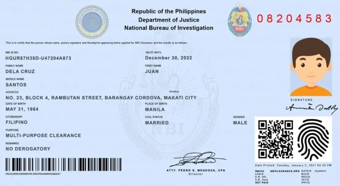 nbi clearance online appointment